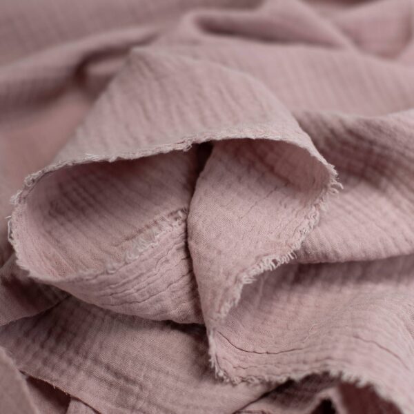 Muślin Bawełniany - Blado Różowy (150cm)