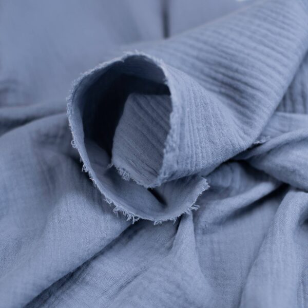 Muślin Bawełniany Jeans