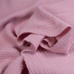 Muślin Bawełniany Różowa Fuksja