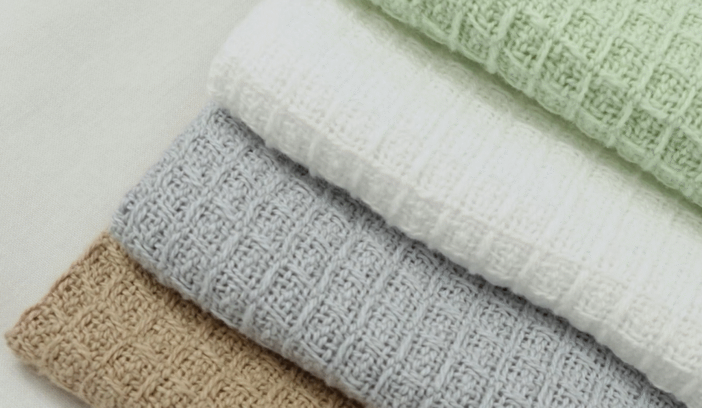 bawełniany wafel tkanina