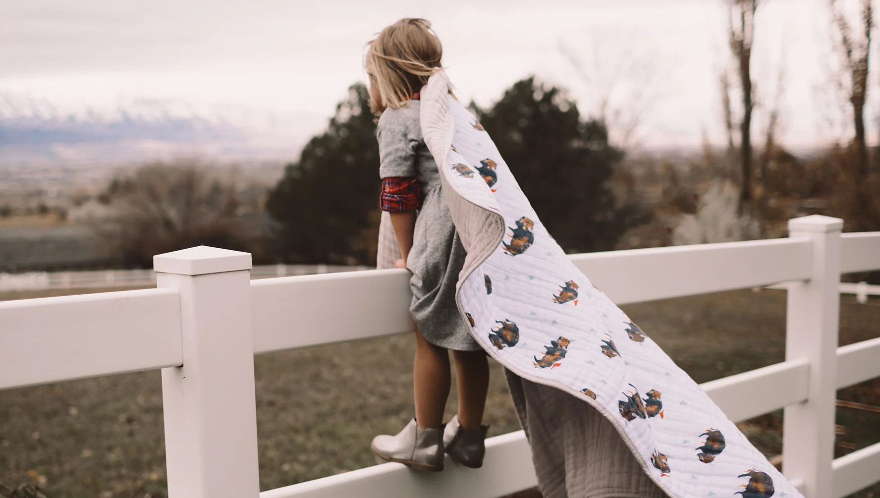 Muślin Pikowany Zima