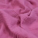 Muślin Bawełniany Amarant