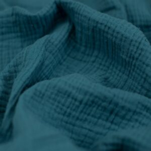 Muślin Bawełniany Morski