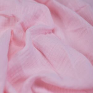 Muślin Bawełniany Różowy