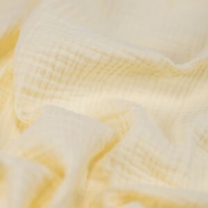 Muślin Bawełniany Żółty