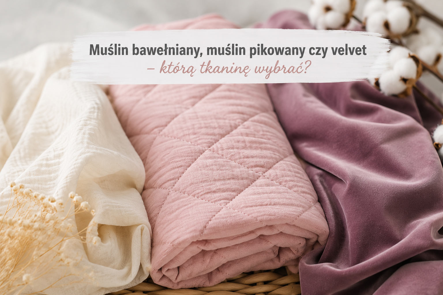 Muślin bawełniany, Muślin Pikowany, Velvet